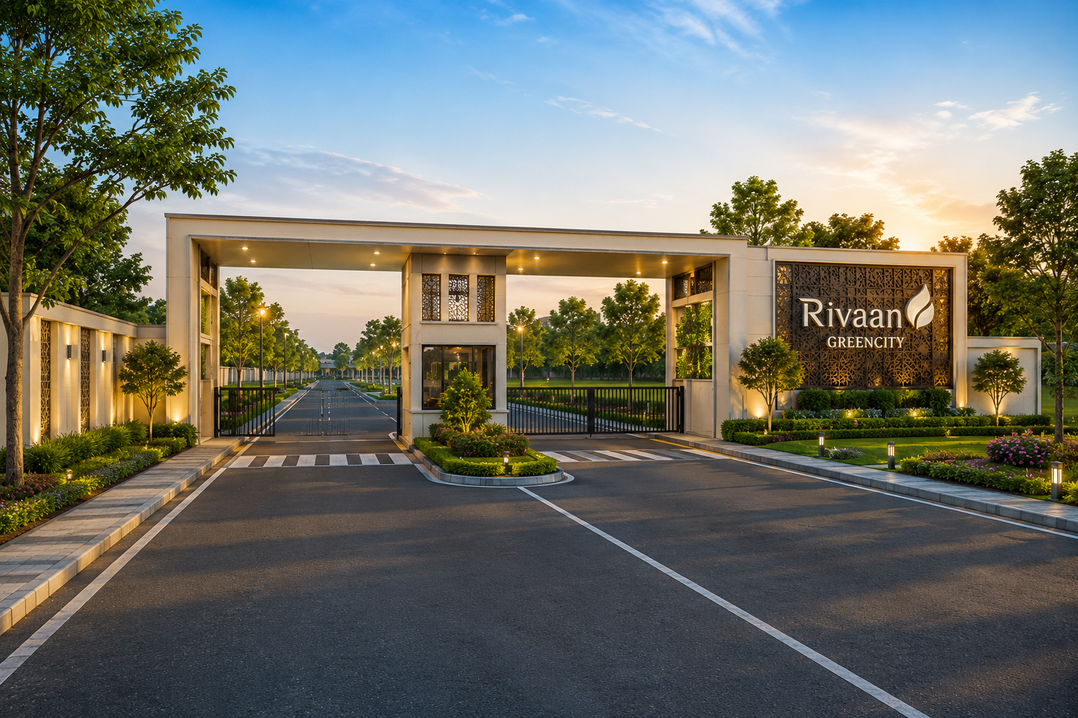 Modern Township Amenities at Rivaan Green City